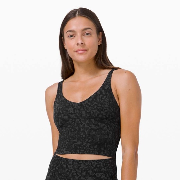 lululemon athletica Tops - 6 / EUC Lululemon Align Tank Wild Thing Camo Deep Coal Multi